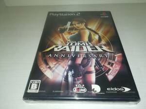 PS2 新品未開封 トゥームレイダー アニバーサリー LARA CRPFT TOMB RAIDER ANNIVERSARY