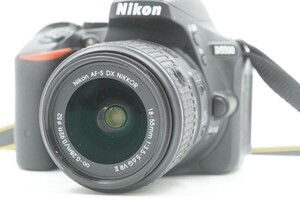 【全額返金保証】【最速発送】Nikon デジタル一眼レフカメラ D5500 18-55 VRII レンズキット ブラック