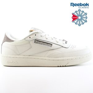 新品 未使用 リーボック クラブC 23.5cm Reebok CLUB C 85 チョーク100074162 スニーカー クラブシー