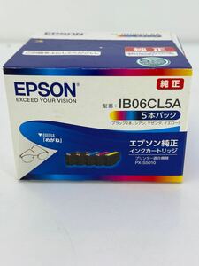 EPSON エプソン純正 インクカートリッジ IB06CL5A 5本パック　期限27.03 パッケージ傷有り (A293