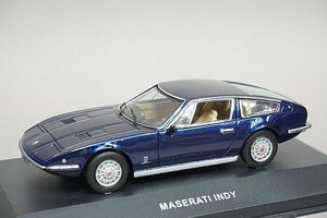 IXO イクソ 1/43 Maserati マセラッティ インディ 72 ブルー CLC098