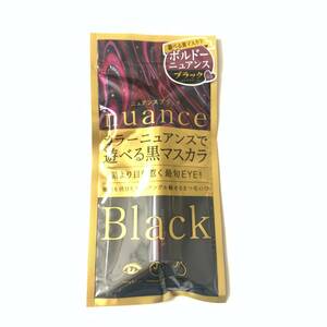 新品 ◆nuance Black (ニュアンスブラック) ロングカール マスカラ 03 レディブラック (マスカラ)◆