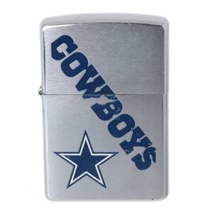 Zippo シッポ オイルライター COWBOYS カウボーイ シルバー×ネイビー×ホワイト K XV(1999年製) 重量約55.6g NT Bランク