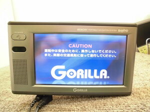 ☆　サンヨー ゴリラ gorilla メモリーナビ NV-M200 2007年製 210222　☆