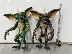 超特大　40センチ以上　等身大グレムリン　2体セット　限定品　希少品　GREMLINS 19inch STRIPE ソフビ ストライプ　入手困難　断捨離格安