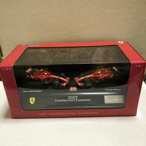 超激レア希少モデル！HOT WHEELS Racing！FERRARI 2007 CONSTRUCTOR