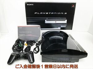 【1円】PS3 本体 セット 60GB ブラック SONY PlayStation3 CECHA00 初期化/動作確認済 プレステ3 L01-564sy/G4