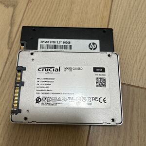 SATA SSD 中古SSD 500GB お任せタイプ　2.5インチ　1枚　動作確認済み　指定不可