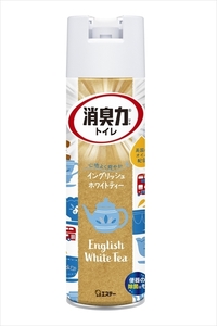 まとめ得 トイレの消臭力スプレー イングリッシュホワイトティー ３６５ＭＬ エステー 芳香剤・トイレ用 x [16個] /h