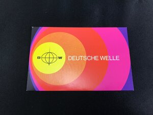 希少 ベリカード Deutsche Welle ドイチェ・ヴェレ ドイツ 1980年代 受信報告証明書 QSL S12-44