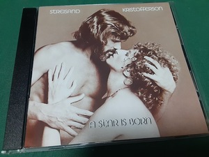 BARBRA STREISAND　バーブラ・ストライザンド　Kris Kristofferson　クリス・クリストファーソン◆『A STAR IS BORN』輸入盤CDユーズド品