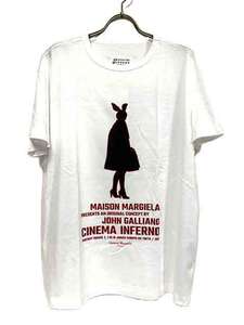 【未使用】【新古品】Maison Margiela メゾンマルジェラ トップス Tシャツ レディース S50GC0702 ホワイト Mサイズ＿s-0240-r23