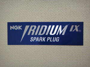 ☆ NGK IRIDIUM イリジウム スパーク プラグ ステッカー ☆未使用 デカール kawasaki Yamaha Honda Suzuki ホンダ ヤマハ スズキ カワサキ 
