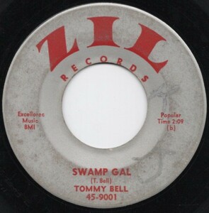 貴重盤 / TOMMY BELL - SWAMP GAL / MIDNIGHT DREAMS (US オリジナル) 45