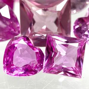 ◯天然カラーサファイアおまとめ25ct◯o 裸石 宝石 pink sapphire ピンク サファイア コランダム 藍玉 jewelry ジュエリー ◎w5 C43