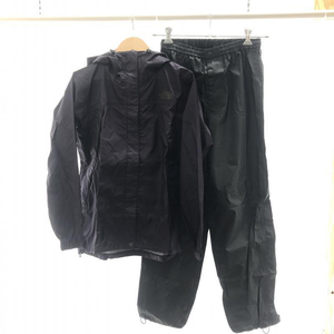 【中古】THE NORTH FACE ザノースフェイス NPW10000 レインテックス エアロ(セットアップ) パープル L[240024406019]