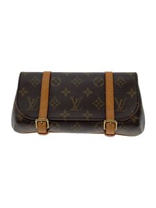 LOUIS VUITTON◆ポシェット・マレル_モノグラム・キャンバス_BRW/PVC/BRW