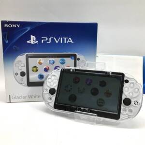 1円スタート SONY/ソニー Playstation Vita/ヴィータ 本体 Wi-Fiモデル PCH-2000 ホワイト 箱付き 動作確認済 初期化済 1スタ 24l菊DO