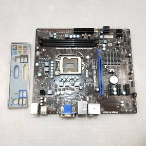 【中古パーツ】BIOS確認のみ、MSI H61MU-S01(B3) マザーボード　LGA1155 ■MB974