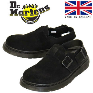 Dr.Martens (ドクターマーチン) 27492001 JORGE ジョガー サンダル シューズ REPELLO CALF SUEDE (GUM OIL) BLACK イングランド製 UK9-約28