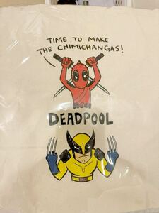 Happyくじ　MARVEL『デッドプール＆ウルヴァリン』D賞　トートバッグ