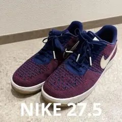 Nike Air Force ネイビー/レッド スニーカー