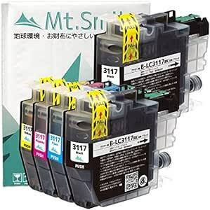 Mt.Smile インク LC3117-4PK (4色+BK=5本 BK×2/C/M/Y) (対応機種) MFC-J6980CDW