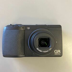 RICOH リコー　GR DIGITAL II ジャンク　総撮影枚数6636　新品社外品バッテリー付