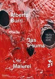 アルベルト・ブッリ【展覧会ポスター】 Alberto Burri