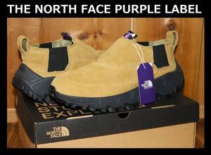 送料無料 特価即決【未使用】THE NORTH FACE PURPLE LABEL(nanamica) ★ Field Leather Moc (27cm) ★ ノースフェイス モック NF5150N 併