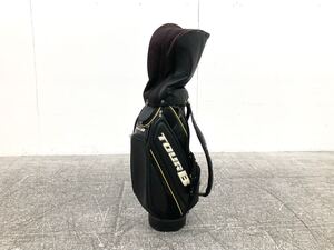 BRIDGESTONE/ブリヂストン　TOUR B キャディバッグ　ブラック　 ゴルフバッグ　★現状品★