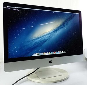 Core i7 3.4GHz メモリ32GB OS X 10.8.5 Mountain Lion Apple iMac 27inch Late 2012 A1419/HDD1TB/一体型 PC アップル S123013K