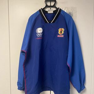 JFA KIRIN 2004 アテネオリンピック日本代表 ウォームアップシャツ サイズL