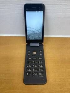 I070【中古】京セラ 携帯電話 GRATINA au KYF39 ブラック 　(カメラあり)　本体のみ