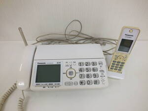 Panasonic パナソニック FAX付き電話機 KX-PD503-W KX-FKd506-C 通電確認済み 激安1円スタート