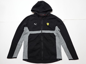 ■0720■PUMA × Ferrari プーマ×フェラーリ コラボ スウェット ジャケット フルジップパーカー S 576707●