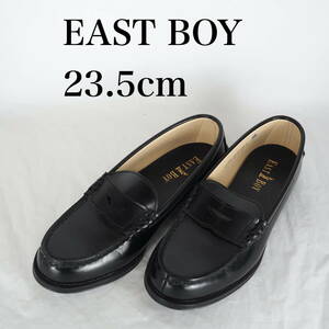 MK7110*EAST BOY*イーストボーイ*ジュニアローファー*23.5cm*黒