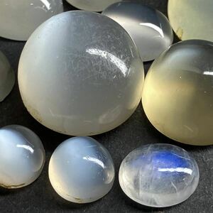 (天然ムーンストーンおまとめ100ct)j ルース 裸石 宝石 ジュエリー jewelry moon stone シラー効果 パワーストーン カボション k