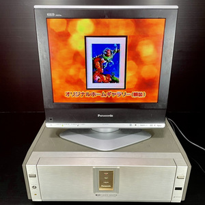 【高級機器/動作美品】Panasonic パナソニック VIDEOMASTER NV-V10000 ビデオマスター 映像機器 S-VHS 希少 レトロ VHS NV-V8000 の兄弟機