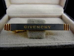 ★良品★№0104★ジバンシイ「ロゴ柄」【GIVENCHY】 【シルバー・ゴールド】★タイピン・ネクタイピン★