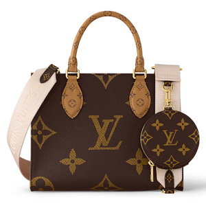 【LOUIS VUITTON ルイヴィトン】オンザゴー PM　M46373/モノグラムリバース