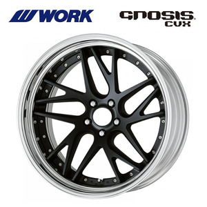 送料無料 ワーク GNOSIS CVX STEP RIM ディープコンケイブ STANDARD Hdisk 9.5J-20 +32～－34 5H-112 【4本セット 新品】