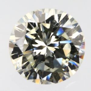 1円〜!!ソ付!!〔天然ダイヤモンド0.454ct）d 約4.8×4.8mm ルース 裸石 diamond 宝石 ジュエリー jewelry EA6/EB1 w4 ☆48