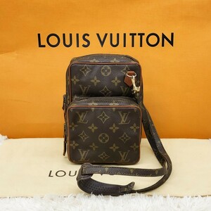 正規品 LOUISVUITTON ルイヴィトン ヴィトン ミニショルダー ショルダーバッグ アマゾン 旧型 モノグラム 肩掛け可 ヴィンテージ M45238