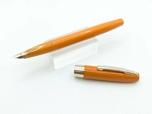 ▼　【Sheaffer / シェーファー 万年筆 インペリアル 23Kメッキ オレンジ】001-02409