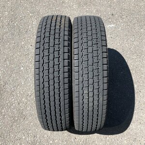 [24T00690S] 145/80R12 80/78N LT BRIDGESTONE ブリヂストン W300 2022年製 スタッドレスタイヤ 2本