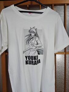 幽遊白書 妖狐　蔵馬 半袖Tシャツ L アニメT　白