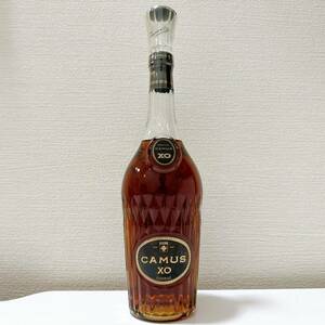 【TOA-6228】1円～ 未開栓 CAMUS カミュ COGNAC コニャック XO ロングネック 750ml ブランデー 1863年 度数記載なし 目減り有 現状保管品