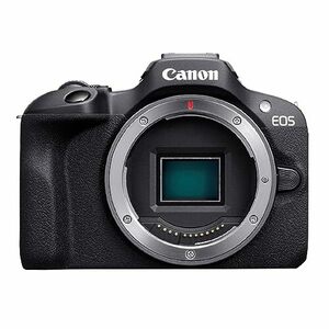 Canon ミラーレス一眼カメラ EOS R100 ボディー(レンズなし) ブラック/APS-(中古品)