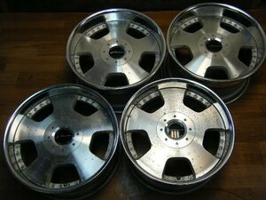 IB-220 SPEED STAR ビエナ 18×9.5J・8.5J 4H5H-114.3 +30 (4本) 希少 深リム SSR 送料は全国一律6600円 離島を除く